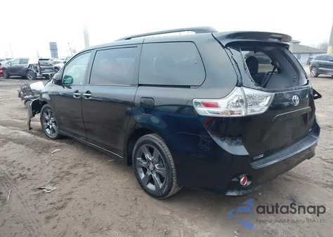 2016 Toyota Sienna Se 8 Passenger from USA, damaged, VIN 5TDXK3DC2GS746987